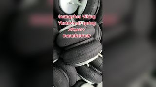 Wellige Luftfeder nach Dichtheitsprüfung