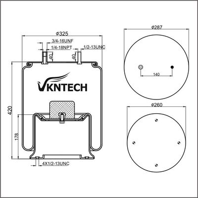 WATSON & CHALIN AS-0047 Firestone W01-358-5503 1T19L-12 Goodyear 1R14-174 566283020 ersetzt durch VKNTECH 1K5503